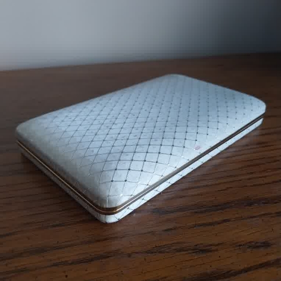 Art Deco Vintage Sheiber&Hiller DoSo Mather Of Pearl Necklace and Earring Set - Picture 16 of 16